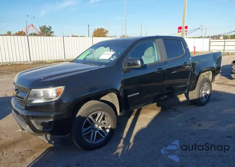 2020 Chevrolet Colorado 2Wd Short Box Wt из США, поврежденный, VIN 1GCGSBEA8L1136784
